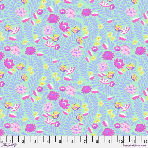 Tula Pink - Untamed - Flowerfield - Cosmic